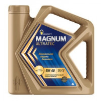 Масло моторное Rosneft синтетическое  Magnum Ultratec SN/CF 5W-40    4 л