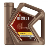 Полусинтетическое моторное масло Rosneft Diesel 1 CF-4/SJ 10W-40    4 л