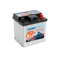 Аккумуляторная батарея ALASKA EFB 40 L  LN0/L0 40Ah 390A 174*174*190 обр.