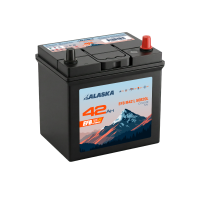 Аккумуляторная батарея ALASKA EFB M42 L 50B20L 42Ah 510A 195*127*220 обр.