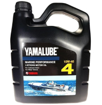 Yamalubе Моторное масло Yamalube 4 SAE 10W-40 Marine Performance Oil (4 л)